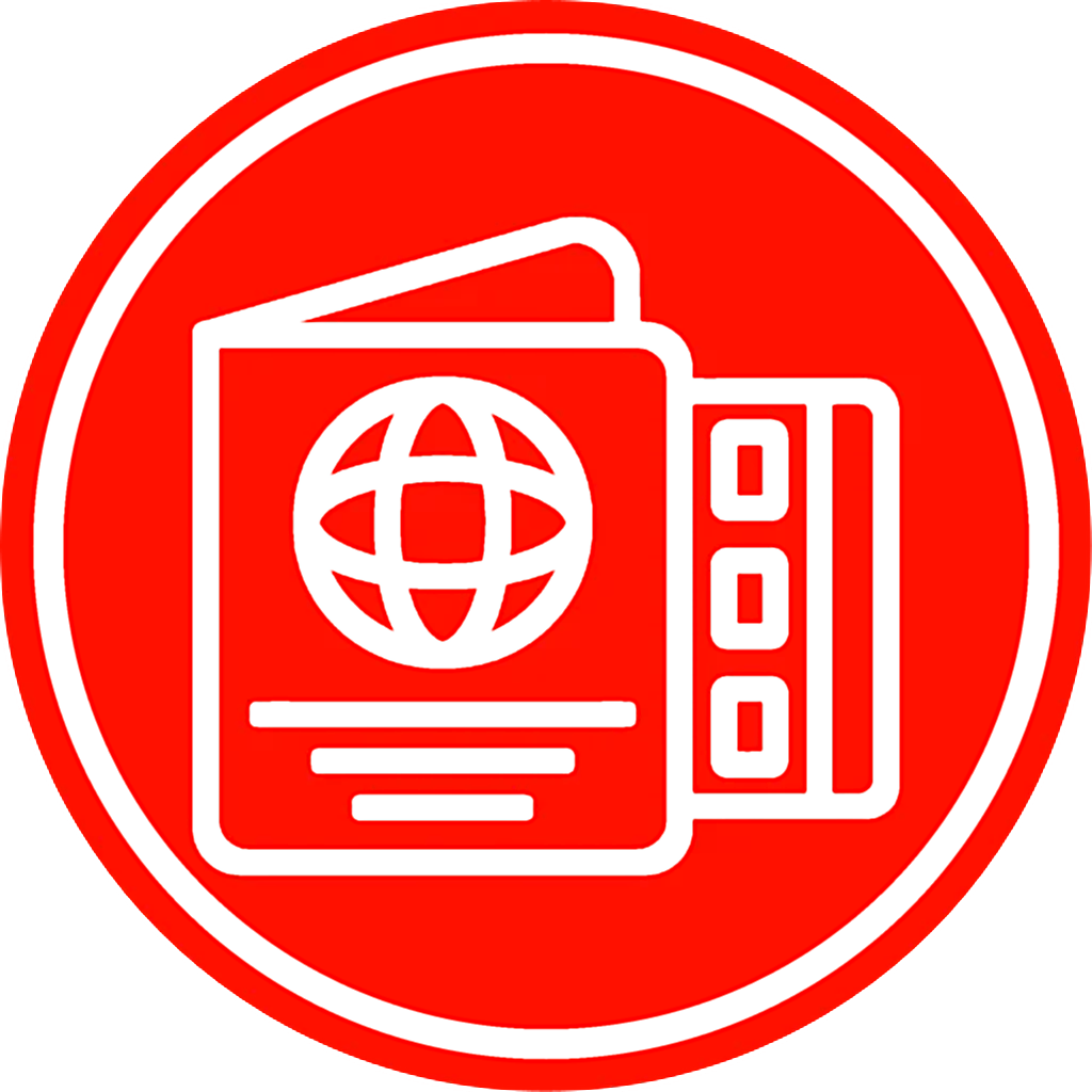 passport bold border