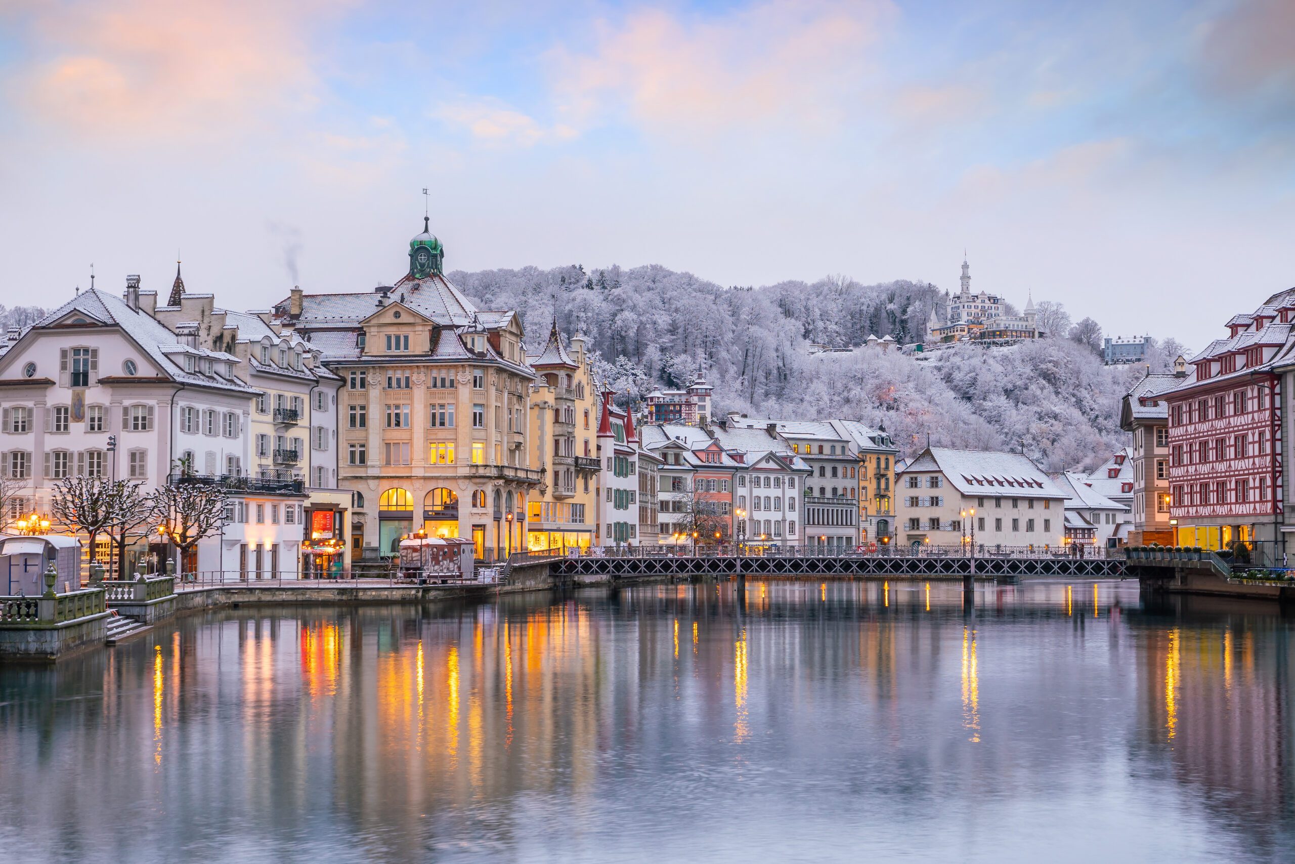 Historic City Center Downtown Lucerne With Chapel Bridge Lake Lucerne Switzerland Sunset Scaled Rivwh4kj92hi4tobr1r2e7pty206cr0p3c9suh87u6